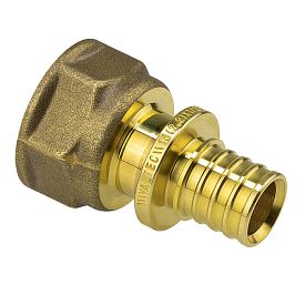 Муфта аксиальная переходная 32,0 (4,4)*3/4", ВР, латунь, Valte...